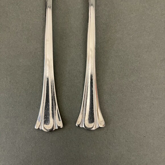 Delco Natalie Stainless Steel Spoons Flatware Lot of 2 - Picture 2 of 6